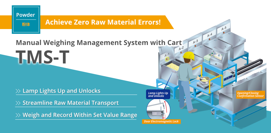 Manual Weighing Management System with Cart TMS-T