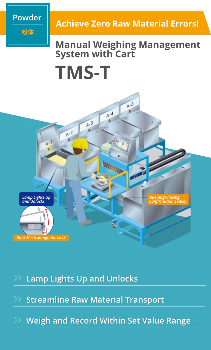 Manual Weighing Management System with Cart TMS-T